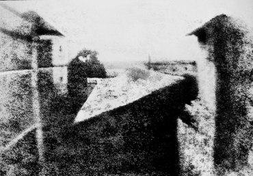 Point de vue du gras, Joseph Niépce, 1826