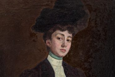 Retrat de Lluïsa Güell pintat per Lluïsa Vidal