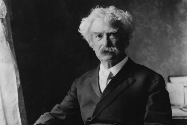Fotografia de Mark Twain